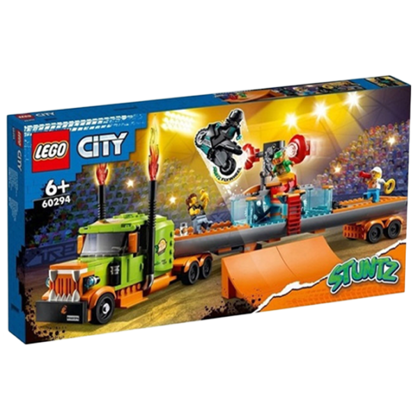 Конструктор LEGO Грузовик для шоу каскадёров Транспорт/ Разноцветный photo 1