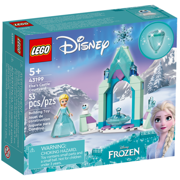 Конструктор LEGO Двор замка Эльзы Замок/ Разноцветный photo 1