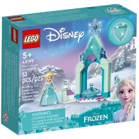 Конструктор LEGO Двор замка Эльзы Замок/ Разноцветный