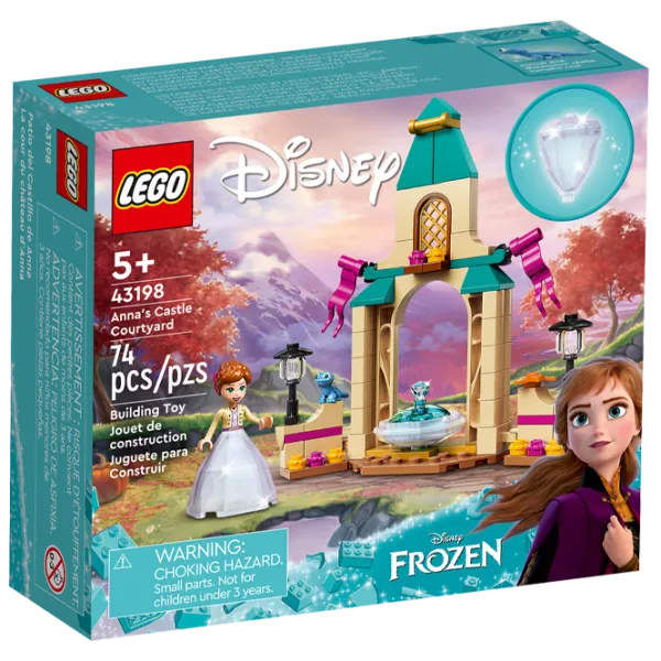 Конструктор LEGO Двор замка Анны Замок/ Разноцветный photo 1