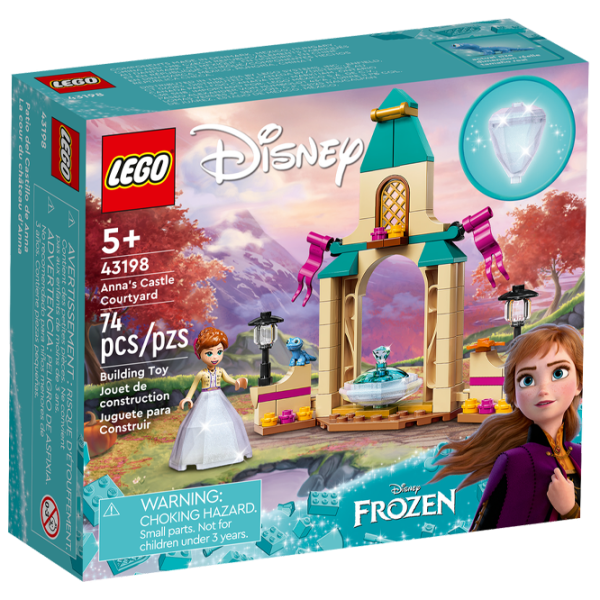 Конструктор LEGO Двор замка Анны Замок/ Разноцветный photo 1