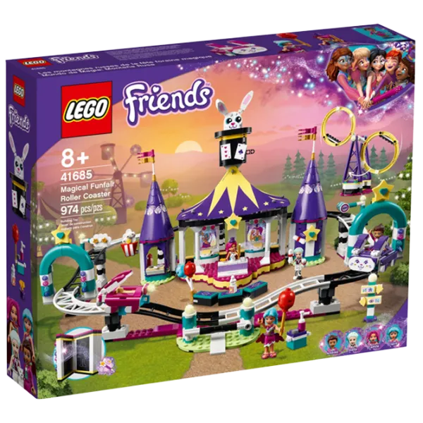 Конструктор LEGO Magical Funfair Roller Coaster Приключения/ Разноцветный photo 1
