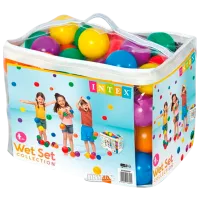 Мячики Intex 49600 Пластик/ Разноцветный