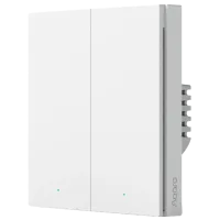 Умный переключатель Aqara Aqara Smart Wall Switch H1 (cu Nul, Double rocker) Белый