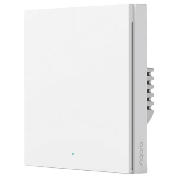 Умный переключатель Aqara Smart Wall Switch H1 (cu Nul, Single rocker) Белый photo 1