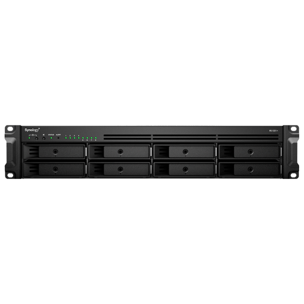 Сетевое хранилище Synology RS1221RP+ Черный photo 1