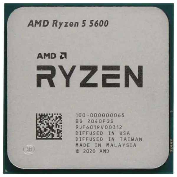 Процессор AMD Ryzen 5 5600 Tray AM4/ 3.50 ГГц - 4.40 ГГц photo 1