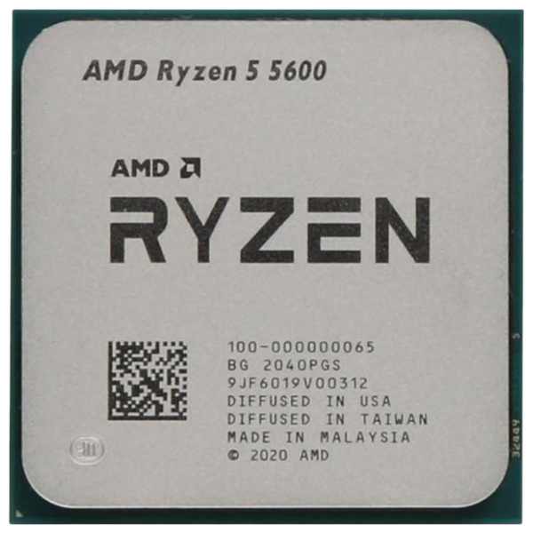 Процессор AMD Ryzen 5 5600 Tray AM4/ 3.50 ГГц - 4.40 ГГц photo 1