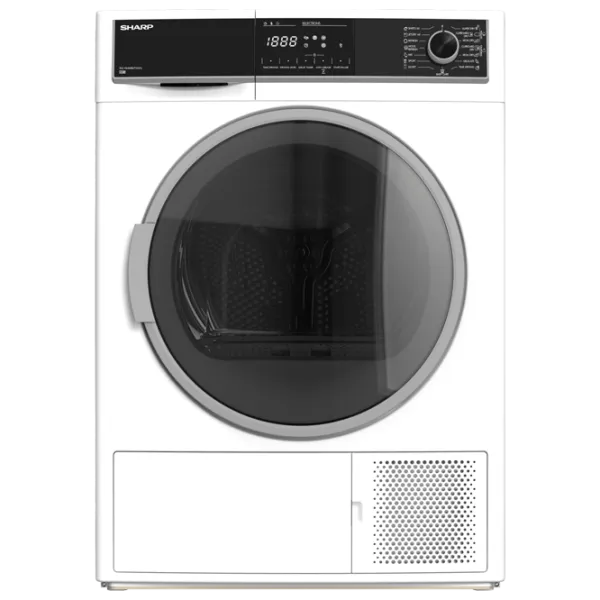 Сушильная машина SHARP KD-HHH8S7GW2-EE 8 кг/ Белый photo 1