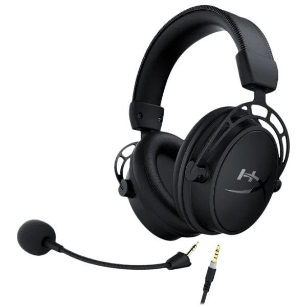 Căști HyperX Cloud Alpha Black Cu fir/ Gaming photo 1