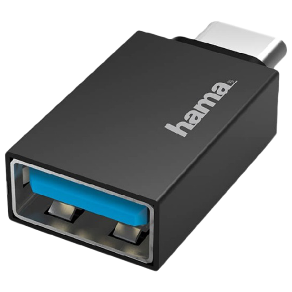 Адаптер Hama 200311 USB Type-C/ Черный photo 1