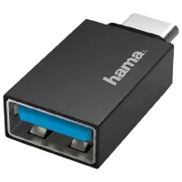 Адаптер Hama 200311 USB Type-C/ Черный