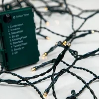 Luminițe decorative Eurolamp DS10341 Fir/ Alb cald