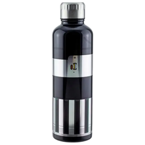 Sticlă pentru apă Fan Paladone Darth Vader Lightsaber Metal Water Bottle Home V2 Black photo 1