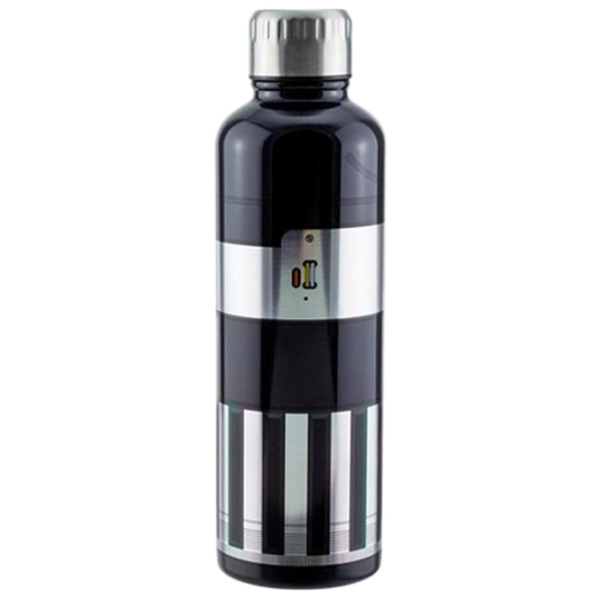 Sticlă pentru apă Fan Paladone Darth Vader Lightsaber Metal Water Bottle Home V2 Black photo 1