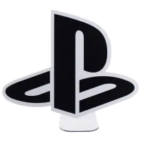 Lampă de masă fan Paladone Playstation Logo White