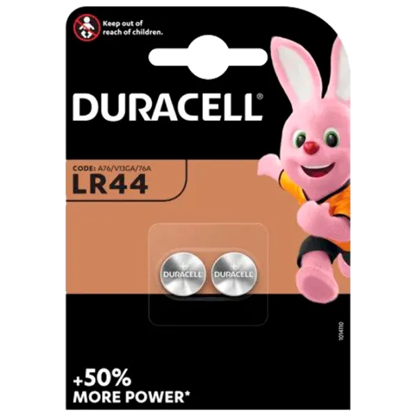 Baterie Duracell Lithium LR 44 1.5 V/ 2 buc. photo 1