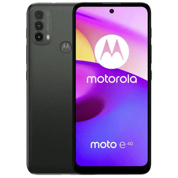 Motorola Moto E40 4 ГБ/ 64 ГБ/ Dual SIM/ Серый Угольный photo 1