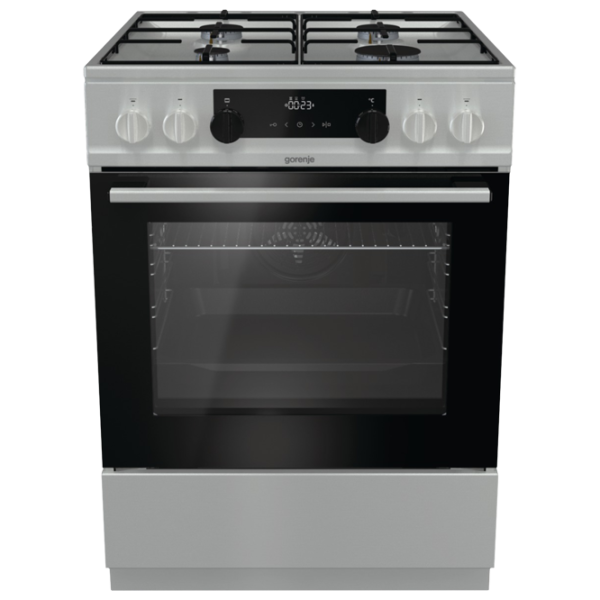 Плита Gorenje K 634 X Газовая/ Нержавеющая сталь/ Черный photo 1 Плита Gorenje K 634 X Газовая/ Нержавеющая сталь/ Черный photo 1