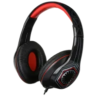 Căști eKids/ iHome with Mic Star Wars Red Black Cu fir/ Personal