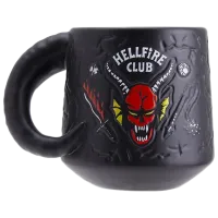 Кружка Stranger Things Hellfire Club Demon Embossed 400 мл