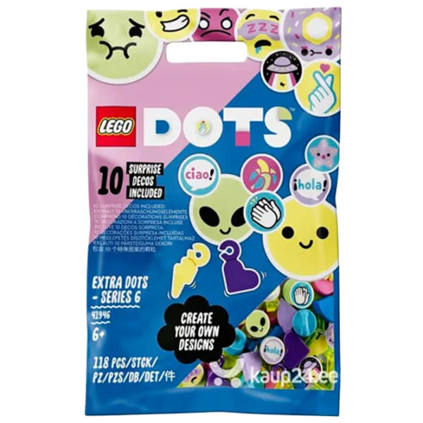 Вспомогательный набор LEGO Extra Dots Series 6 Разноцветный photo 1