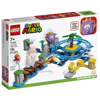 Конструктор LEGO Пляжное веселье огромного ежа Приключения/ Разноцветный