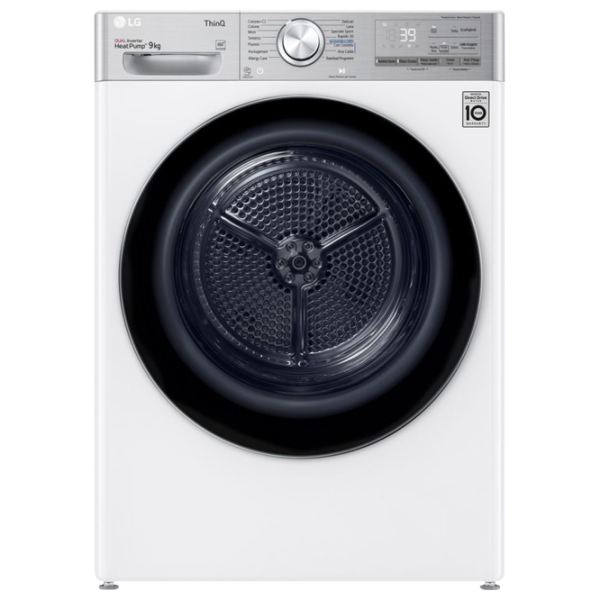 Mașină de uscat rufe LG RH90V9AV2QR 9 kg/ White photo 1