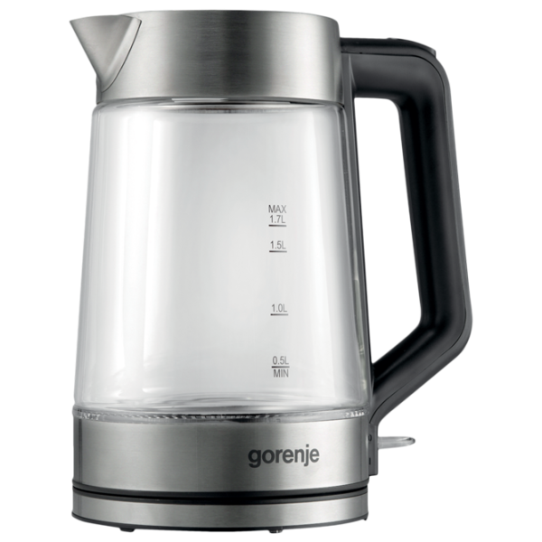 Электрочайник Gorenje K17GED 1.7л / Скрытый / Нержавеющая сталь photo 1
