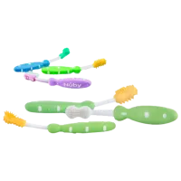 Periuță de dinți pentru copii Nuby ID754 0+