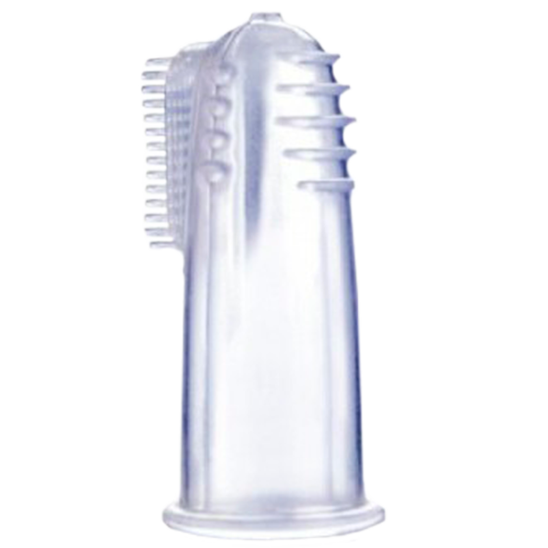 Periuță de dinți pentru copii Nuby ID730 0+/ Transparent photo 1