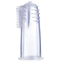 Детская зубная щетка Nuby ID730 0+/ Прозрачный