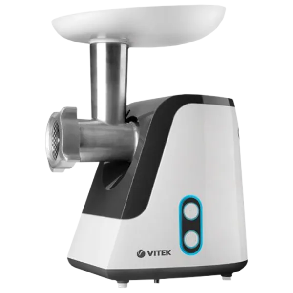 Mașină de tocat carne Vitek VT-1675 1500 W/ 1.5 kg/ min/ White photo 1