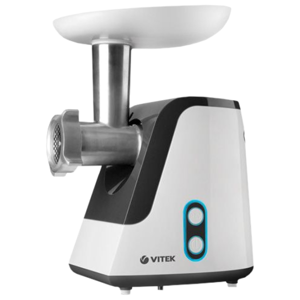 Mașină de tocat carne Vitek VT-1675 1500 W/ 1.5 kg/ min/ White photo 1