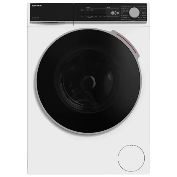 Стиральная машина SHARP ES-NFB914CWA-EE 9 кг / 1400 об/мин / Белый photo 1