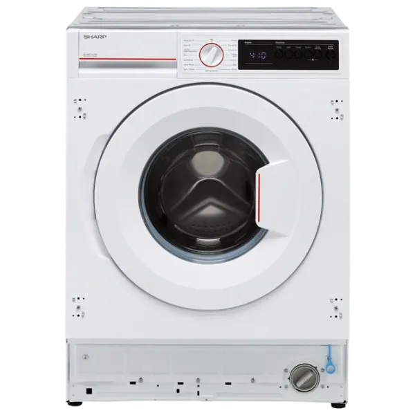 Mașină de spălat SHARP ES-NIB7141WD-EE 7 kg / 1400 rpm / White photo 1