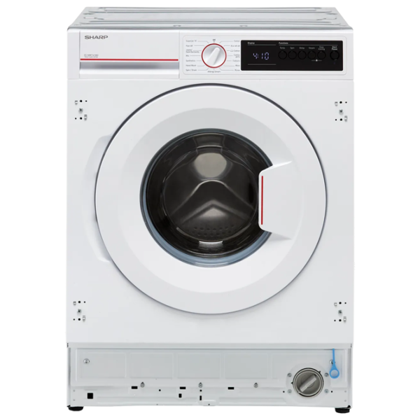Mașină de spălat SHARP ES-NIB7141WD-EE 7 kg / 1400 rpm / White photo 1
