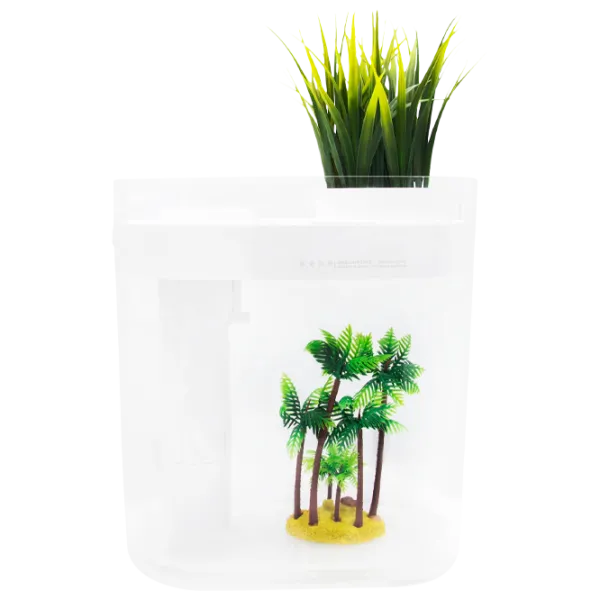 Acvariu Xiaomi HFJH Amphibian ECO-Aquarium Aquaponics Youth Edition 10 l/ White photo 1 Acvariu Xiaomi HFJH Amphibian ECO-Aquarium Aquaponics Youth Edition 10 l/ White photo 1