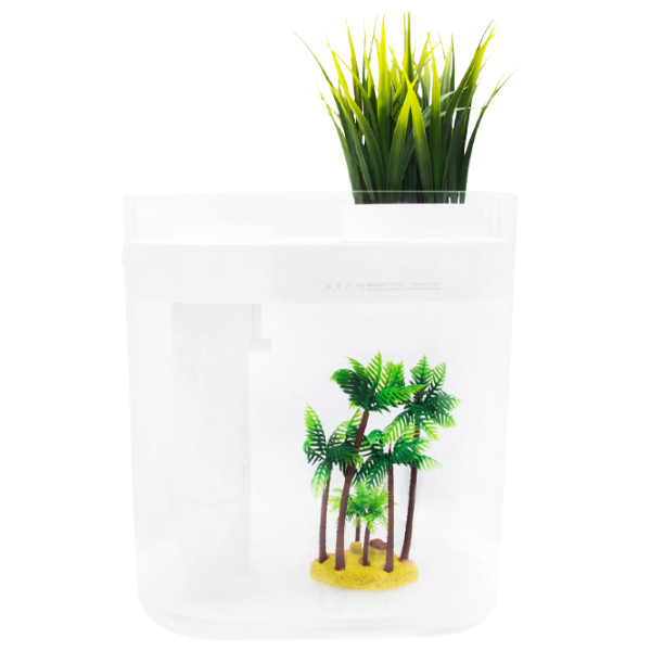Acvariu Xiaomi HFJH Amphibian ECO-Aquarium Aquaponics Youth Edition 10 l/ White photo 1 Acvariu Xiaomi HFJH Amphibian ECO-Aquarium Aquaponics Youth Edition 10 l/ White photo 1