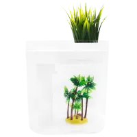 Acvariu Xiaomi HFJH Amphibian ECO-Aquarium Aquaponics Youth Edition 10 l/ White