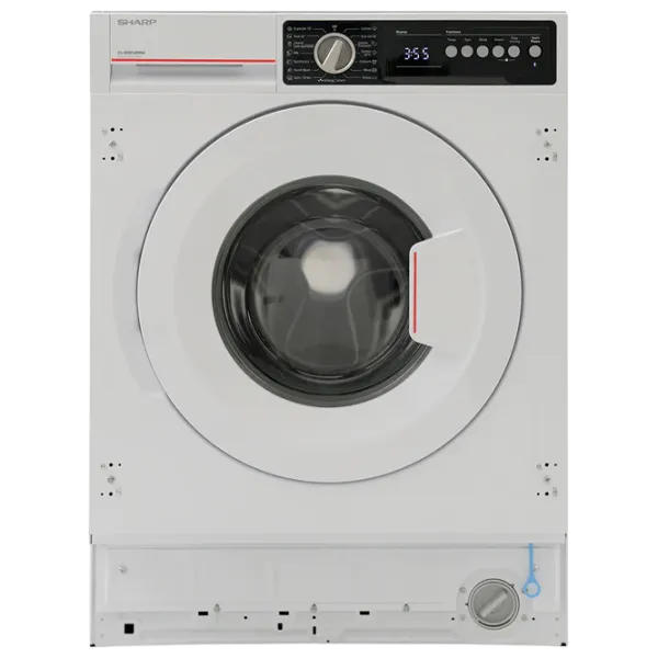 Mașină de spălat SHARP ES-NIB814BWNA-EE 8 kg / 1400 rpm / White photo 1