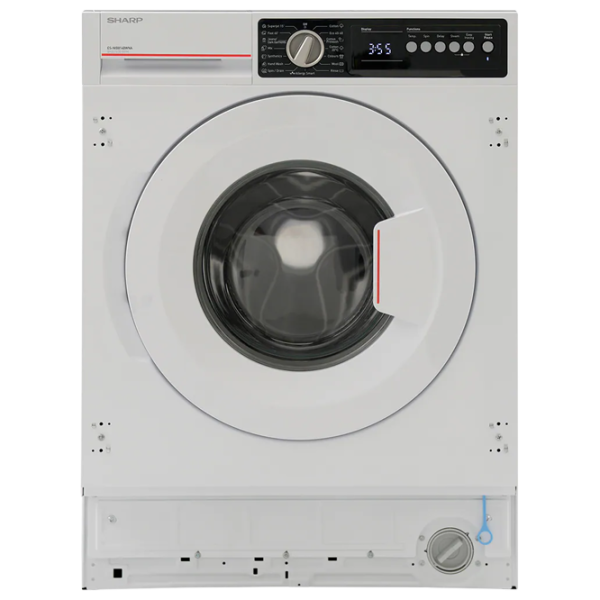 Mașină de spălat SHARP ES-NIB814BWNA-EE 8 kg / 1400 rpm / White photo 1