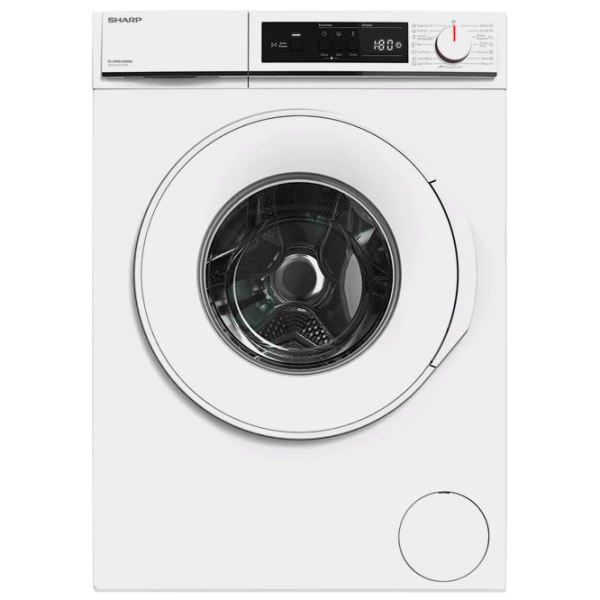 Стиральная машина SHARP ES-NFB814CWDA-EE 8 кг / 1400 об/мин / Белый photo 1 Стиральная машина SHARP ES-NFB814CWDA-EE 8 кг / 1400 об/мин / Белый photo 1