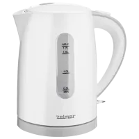 Электрочайник ZELMER ZCK7616S 1.7л / Скрытый / Белый