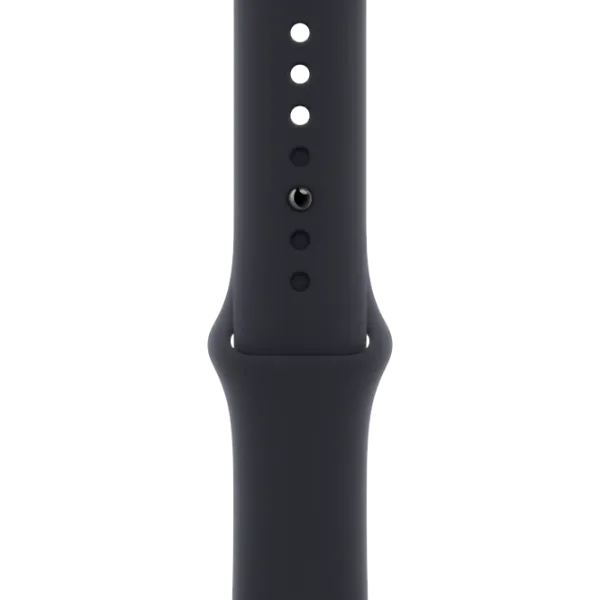 Ремень Apple Watch Midnight Sport Силикон/ 45 мм/ Черный photo 1 Ремень Apple Watch Midnight Sport Силикон/ 45 мм/ Черный photo 1