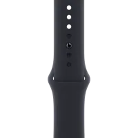 Ремень Apple Watch Midnight Sport Силикон/ 45 мм/ Черный