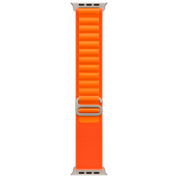 Curelușă Apple Watch Alpine Loop Nailon/ 49 mm/ Orange photo 1 Curelușă Apple Watch Alpine Loop Nailon/ 49 mm/ Orange photo 1