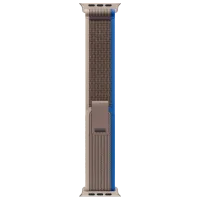 Ремень Apple Watch Trail Loop Nailon/ 49 мм/ Серый Синий