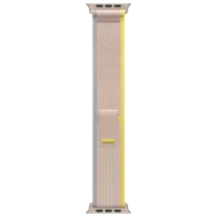 Ремень Apple Watch Trail Loop Nailon/ 49 мм/ Бежевый Желтый/ Серый