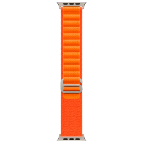 Curelușă Apple Watch Alpine Loop Nailon/ 49 mm/ Orange photo 1 Curelușă Apple Watch Alpine Loop Nailon/ 49 mm/ Orange photo 1